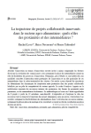 La trajectoire de projets collaboratifs innovants dans le secteur agro-alimentaire : quels rôles des proximités et des intermédiaires ?