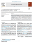 Factors influencing dryland agricultural productivity