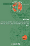 Mondes en développement, n. 193 - Janvier 2021 - Afrique : droit de l'environnement, pêche, ruralités et forêts, enfance, IDE