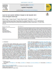 Land-use and spatial resilience changes in the Spanish olive socio-ecological landscape