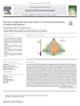 The water-energy-food nexus and COVID-19: towards a systematization of impacts and responses