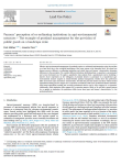 Farmers' perception of co-ordinating institutions in agri-environmental measures. The example of peatland management for the provision of public goods on a landscape scale