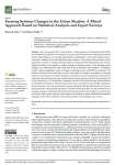 Farming systems changes in the urban shadow: a mixed approach based on statistical analysis and expert surveys