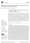 What drives farm structural change? An analysis of economic, demographic and succession factors