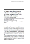 De l’importance des structures collectives territorialisées pour consolider la viabilité des circuits alimentaires de proximité