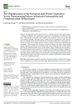 The digitalization of the European agri-food cooperative sector. Determining factors to embrace information and communication technologies