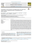 Sustainability of olive growing in the Mediterranean area under future climate scenarios: exploring the effects of intensification and deficit irrigation