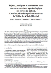 Enjeux, pratiques et contraintes pour une mise en valeur agroécologique des terres au Sahara. Cas d’un périmètre péri-oasien dans la vallée du M’Zab (Algérie)