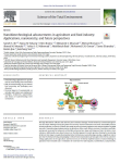 Nanobiotechnological advancements in agriculture and food industry: applications, nanotoxicity, and future perspectives