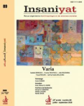 Insaniyat : Revue algérienne d'anthropologie et de sciences sociales, n. 89 - Juillet-Septembre 2020