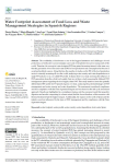 Water footprint assessment of food loss and waste management strategies in Spanish regions