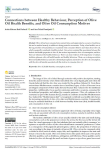 Connections between healthy behaviour, perception of olive oil health benefits, and olive oil consumption motives