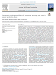 Comparative environmental life cycle assessment of orange peel waste in present productive chains