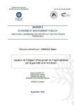 Analyse de l’impact d’un projet de l’agrivoltaïsme sur la parcelle et le territoire