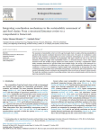 Integrating coordination mechanisms in the sustainability assessment of agri-food chains: from a structured literature review to a comprehensive framework