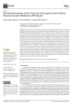 Territorial analysis of the survival of European aid to rural tourism (Leader method in SW Spain)