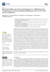 Reclaimed water for vineyard irrigation in a Mediterranean context: life cycle environmental impacts, life cycle costs, and eco-efficiency