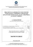 Analyse de la vulnérabilité et des capacités d’adaptation au changement climatique des exploitations phœnicicoles : cas de l’oasis Ferkla au sud-est du Maroc