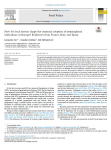 How do local factors shape the regional adoption of geographical indications in Europe? Evidences from France, Italy and Spain