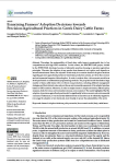 Examining farmers’ adoption decisions towards precision-agricultural practices in Greek dairy cattle farms