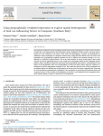 Using geographically weighted regressions to explore spatial heterogeneity of land use influencing factors in Campania (Southern Italy)