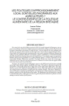 Les politiques d’approvisionnement local sont-elles favorables aux agriculteurs ? Le contre-exemple de la politique alimentaire de la région Bretagne
