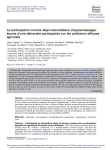 La participation comme objet intermédiaire d’apprentissages : leçons d’une démarche participative sur les pollutions diffuses agricoles