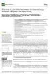 Projection of agricultural water stress for climate change scenarios: a regional case study of Iraq