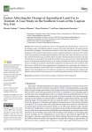 Factors affecting the change of agricultural land use to tourism: a case study on the southern coasts of the Caspian Sea, Iran