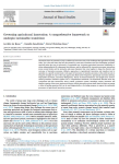 Governing agricultural innovation: a comprehensive framework to underpin sustainable transitions