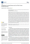 A machine learning framework for olive farms profit prediction