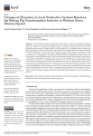 Changes of dynamics in local productive systems based on the Iberian pig transformation industry in Western Sierra Morena (Spain)