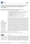 Can precise irrigation support the sustainability of protected cultivation? A life-cycle assessment and life-cycle cost analysis