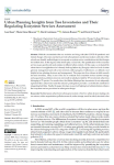 Urban planning insights from tree inventories and their regulating ecosystem services assessment