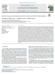 Remote sensing and soil moisture data for water productivity determination