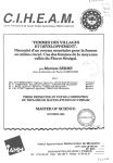 Femmes des villages et développement : nécessité d'un revenu monétaire pour la femme en milieu rural. Cas des femmes de la moyenne vallée du Fleuve Sénégal