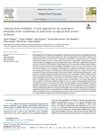 Assessing food availability: a novel approach for the quantitative estimation of the contribution of small farms in regional food systems in Europe