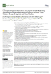 Conceptual system dynamics and agent-based modelling simulation of interorganisational fairness in food value chains: research agenda and case studies