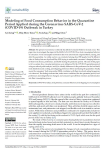 Modeling of food consumption behavior in the quarantine period applied during the Coronavirus SARS-CoV-2 (COVID-19) outbreak in Turkey