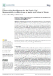 Downscaling food system for the ‘Public City’ regeneration — An experience of social agriculture in Trieste