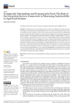 Ecologically intermediate and economically final: the role of the ecosystem services framework in measuring sustainability in agri-food systems