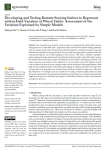 Developing and testing remote-sensing indices to represent within-field variation of wheat yields: assessment of the variation explained by simple models