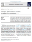 Participatory modeling to assess the impacts of climate change in a Mediterranean vineyard watershed