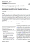 Rotational pasture management to increase the sustainability of mountain livestock farms in the Alpine region