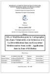 SIG et modélisation pour la cartographie des zones vulnérables à la sécheresse et à la désertification dans un écosystème Méditerranéen semi-aride