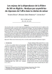 Les enjeux de la dépendance de la filière de blé en Algérie : analyse par asymétries de réponses de l’offre dans la chaîne de valeur