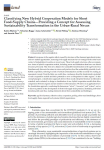 Classifying new hybrid cooperation models for short food-supply chains - Providing a concept for assessing sustainability transformation in the urban-rural nexus