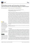 The multifunctionality and territoriality of peri-urban agri-food systems: the metropolitan region of Madrid, Spain