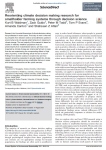 Reorienting climate decision making research for smallholder farming systems through decision science