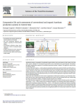 Comparative life cycle assessment of conventional and organic hazelnuts production systems in Central Italy